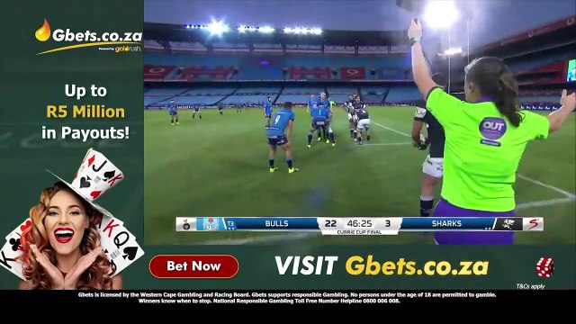 Blue Bulls vs Sharks 11.09.2021 Currie Cup Final Second half