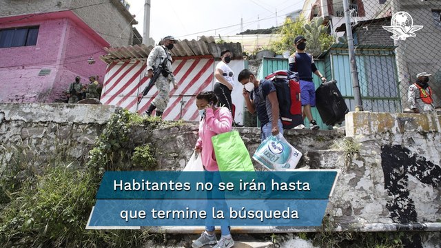En la incertidumbre, familias evacuadas tras el deslave del cerro del Chiquihuite