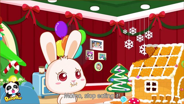 Christmas Flight to See Santa Claus | How to Make Gingerbread House | Christmas Gifts | BabyBus