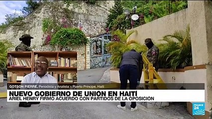 Gotson Pierre: "Los desafíos principales de Haití son la pacificación y la seguridad