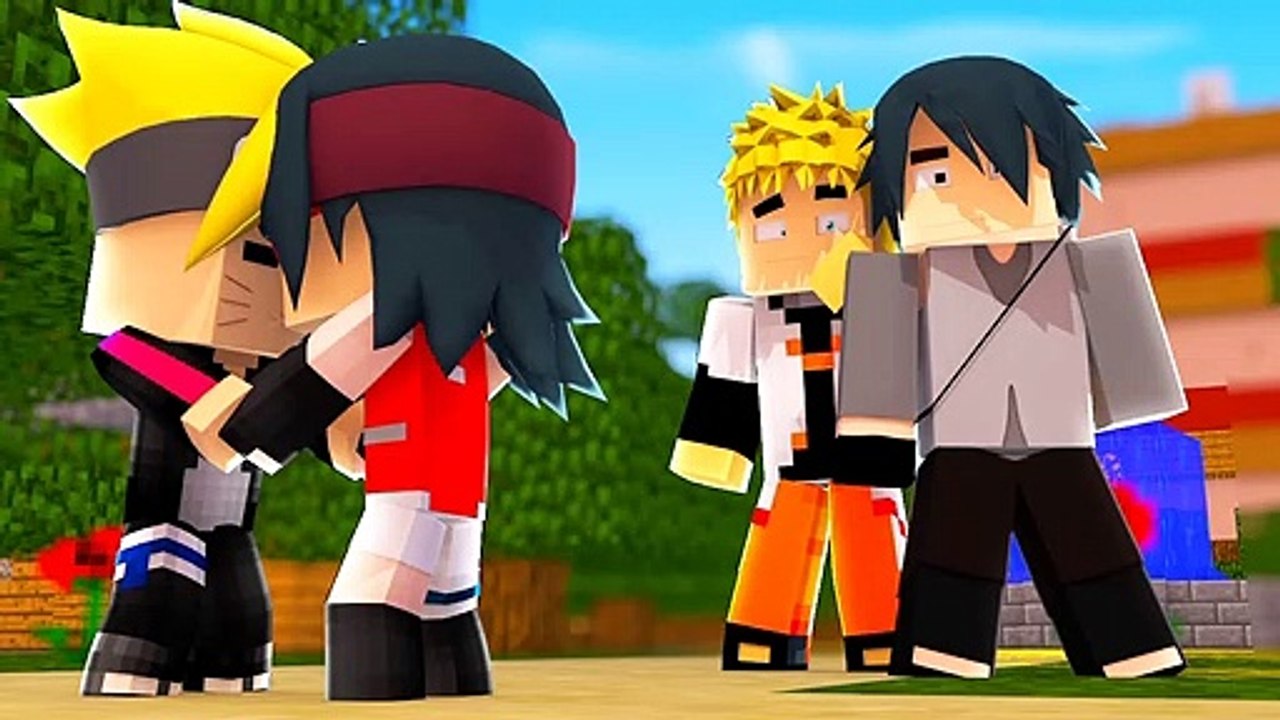 Minecraft_ BORUTO - PRIMEIRO BEIJO DE BORUTO E SARADA #41