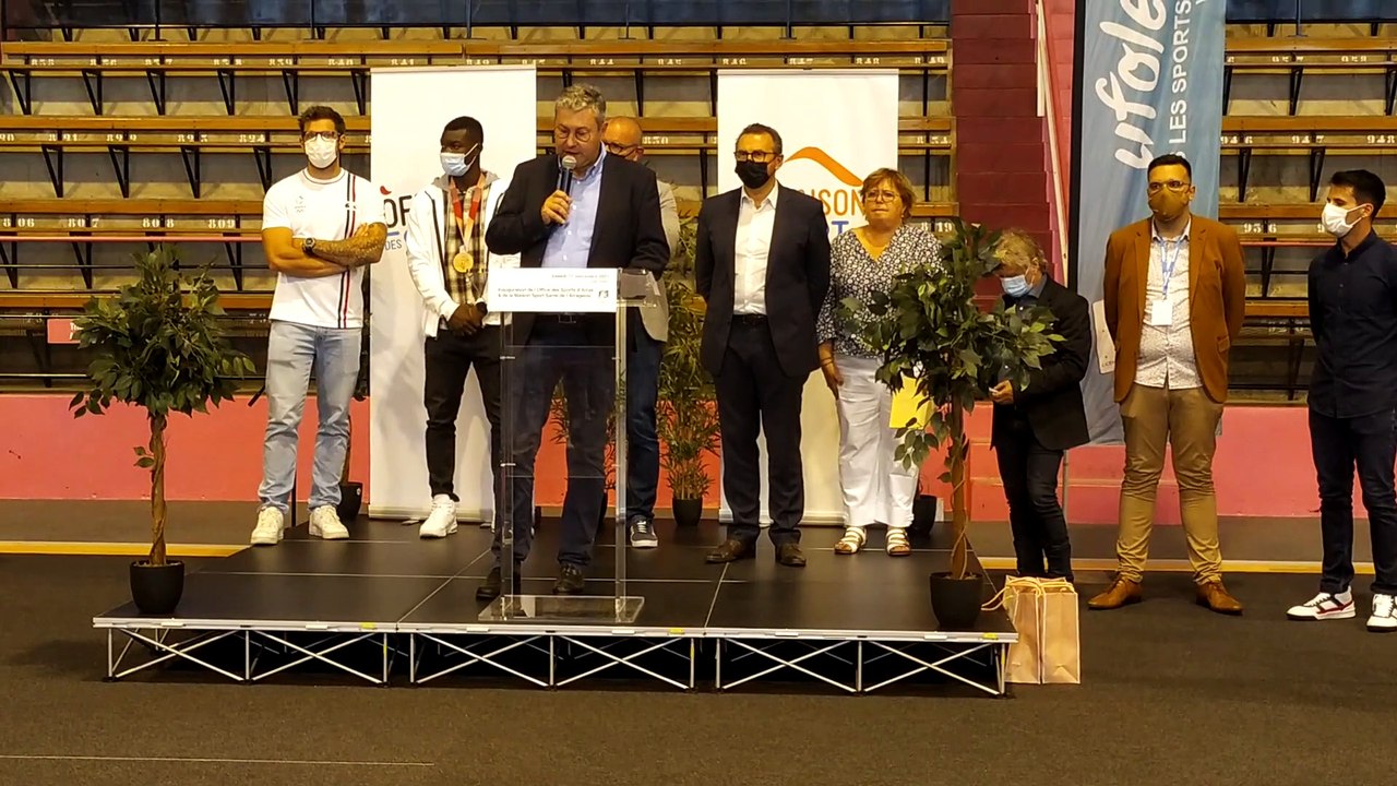 Inauguration de l'Office des Sports et de la Maison Sport Santé de l'arrageois - Discours de l'Adjoint au maire - 11/09/2021