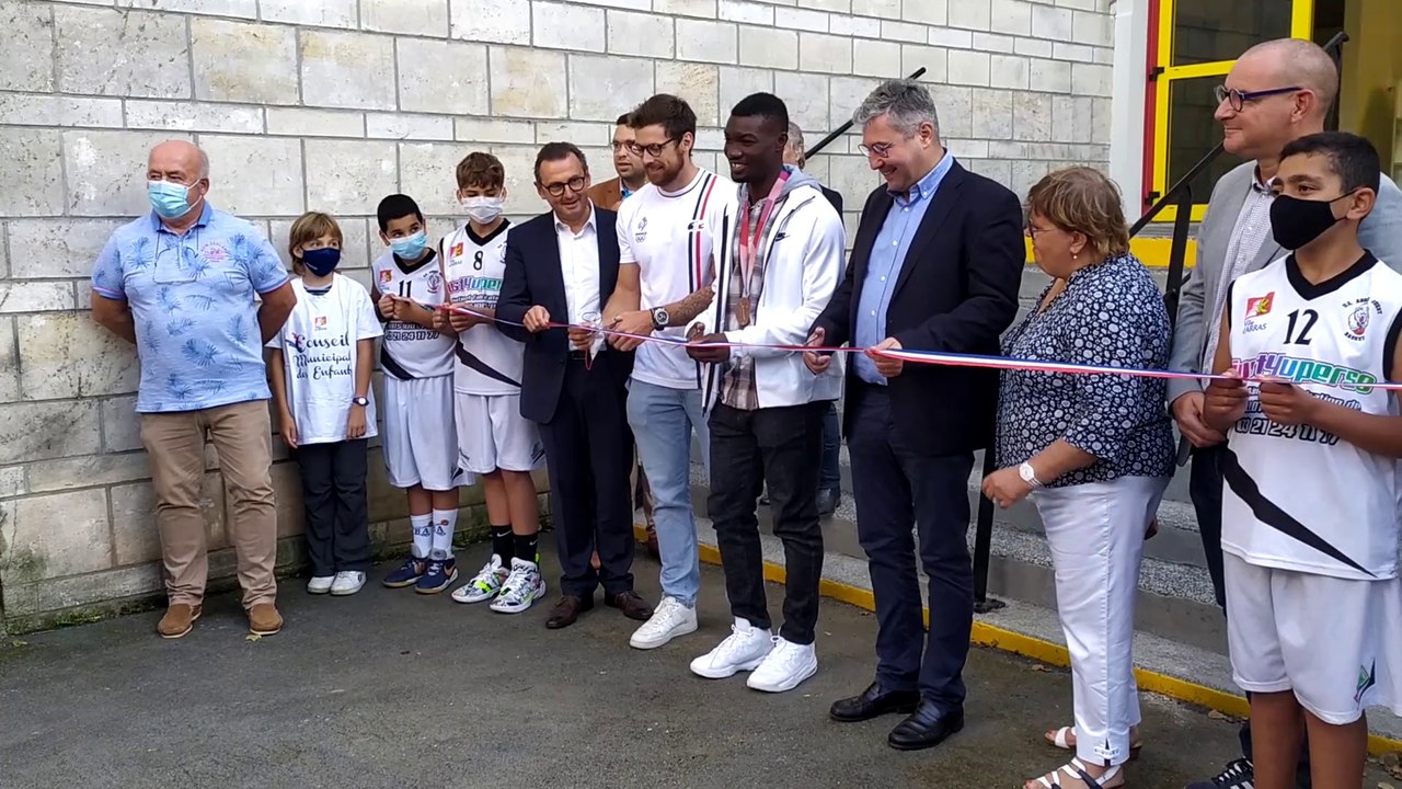 Inauguration de l'Office des Sports et de la Maison Sport Santé de l'arrageois - Coupe du ruban - 11/09/2021