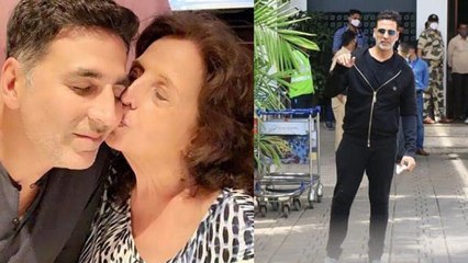 Akshay Kumar मां के निधन के तुरंत बाद फैमिली संग लंदन जाने पर हुए Troll | FilmiBeat