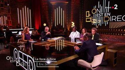 Eric Zemmour affirme "ne pas être candidat pour l'instant" et accuse Léa Salame de faire de la politique sur Inter et Laurent Ruquier de la "propagande" sur France 2