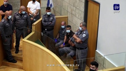 Download Video: لقطات من محاكمة الأسرى الفلسطينيين الفارين من سجن جلبوع المعاد اعتقالهم