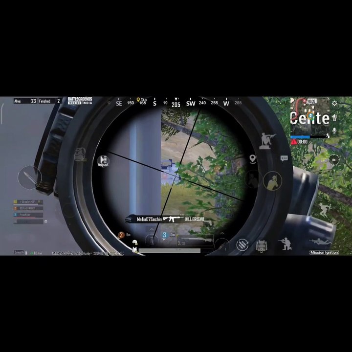 Top sniper shot