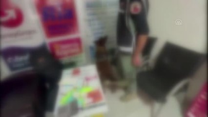 Küçükçekmece'de kaçak sigara taşıyan otobüs firmasına baskın