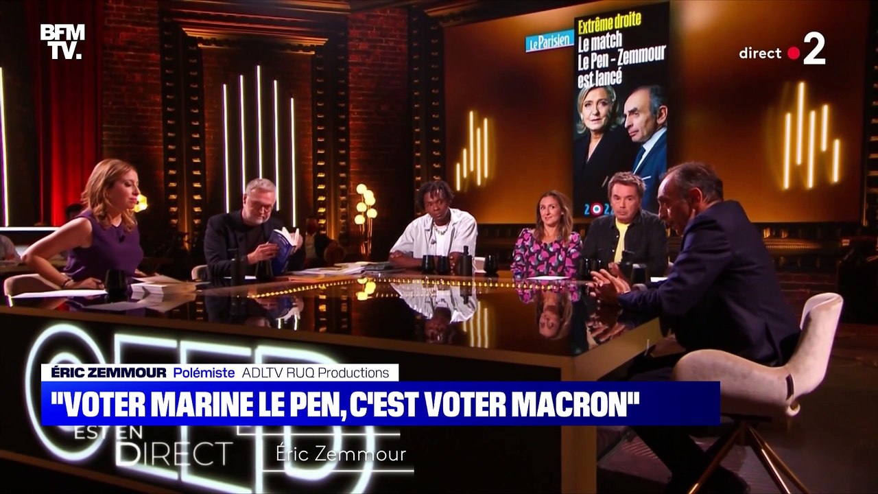 "Voter Marine Le Pen, c'est voter Macron" - 12/09