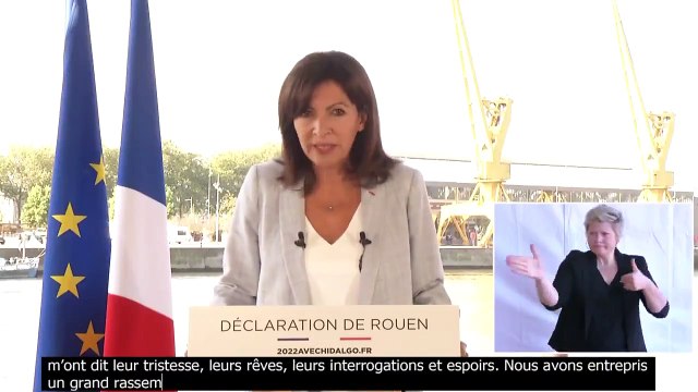 Regardez Anne Hidalgo qui annonce sa candidature à la Présidentielle : Je veux par mettre fin au mépris, à l’arrogance, à la condescendance de ceux qui connaissent si mal nos vies
