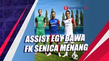 Assist Egy Bawa FK Senica Menang
