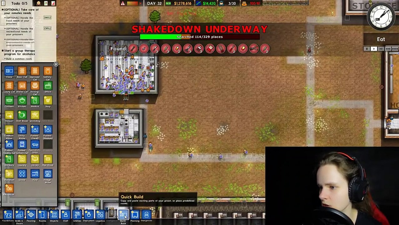 Meet Don Palermo the Mob Boss! - Let’s Play – Prison Architect Campaign Ep 002