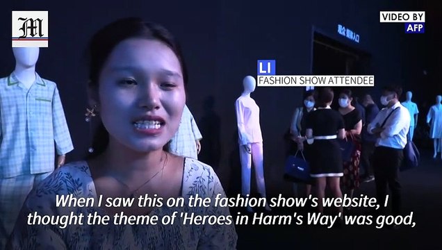 'Health worker' themed runway show at China Fashion Week