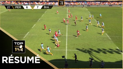 TOP 14 - Résumé USA Perpignan-Biarritz Olympique: 33-20 - J02 - Saison 2021/2022