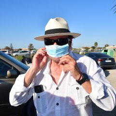 Amador Mohedano reaparece en público. Gtres