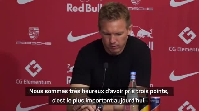 Bayern - Nagelsmann très heureux d'avoir battu Leipzig