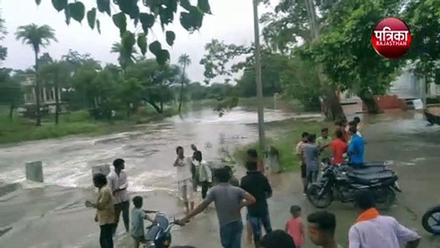 उदयपुर के कोटडा में 114 एमएम बारिश, गोमती नदी उफान पर, इन जिलों में भारी बरसात का अलर्ट