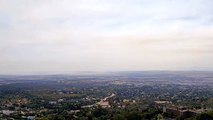 Humo del incendio de Sierra Bermeja visible en Córdoba