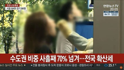 주말 기준 두번째 규모 확진…접종완료 2천만명 넘겨