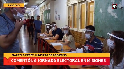Comenzaron la jornada electoral en Misiones