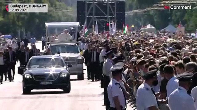 Pope Francis meets Hungarian Prime Minister Viktor Orbán before mass