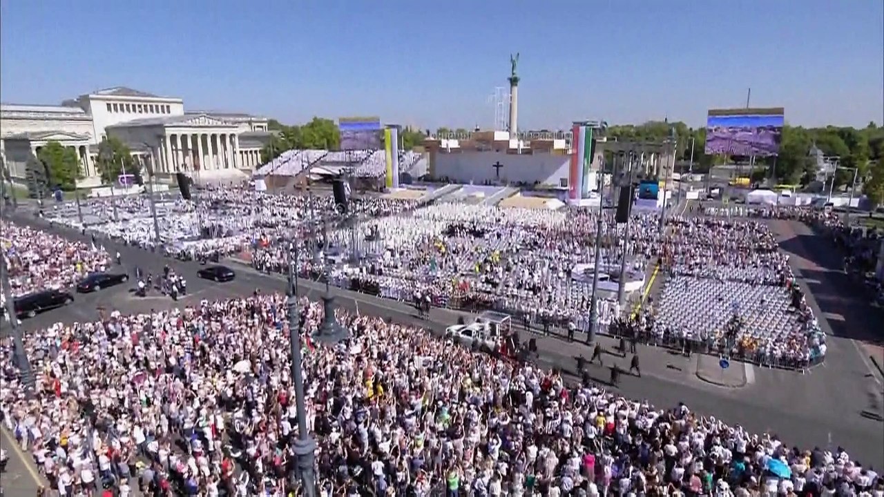 Papst zu 100.000 Ungarn: Bitte 'nicht verschanzen'