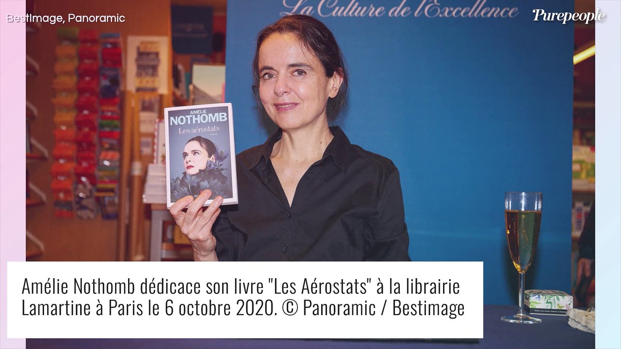 Amélie Nothomb consommatrice de drogues ? "J'ai essayé les substances illégales"