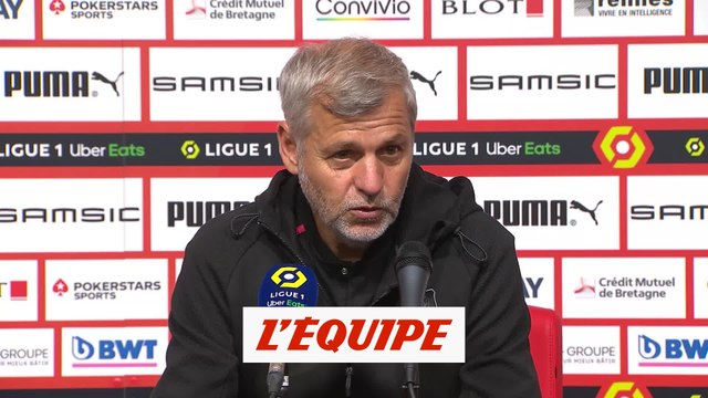 Genesio : « J'ai limite honte » - Foot - L1 - Rennes