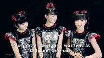 BABYMETAL interview about the World Tour 2014