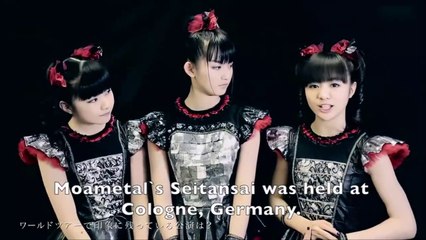 BABYMETAL interview about the World Tour 2014