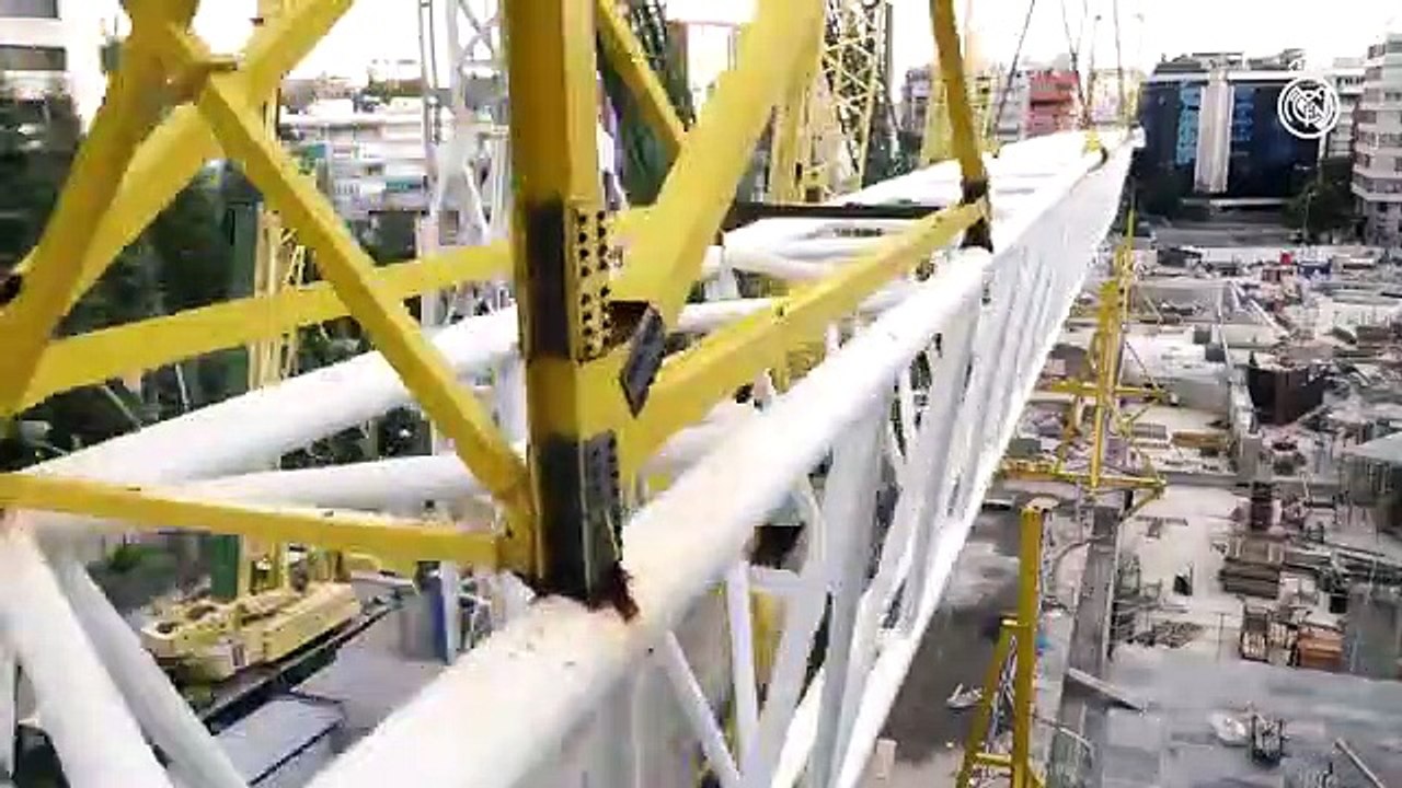 Obras no Bernabeu