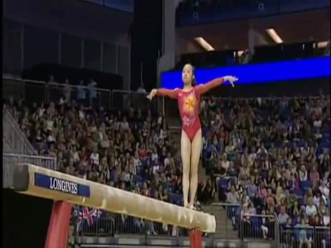 Koko Tsurumi - BB AA - 2009 World Gymnastics Championships