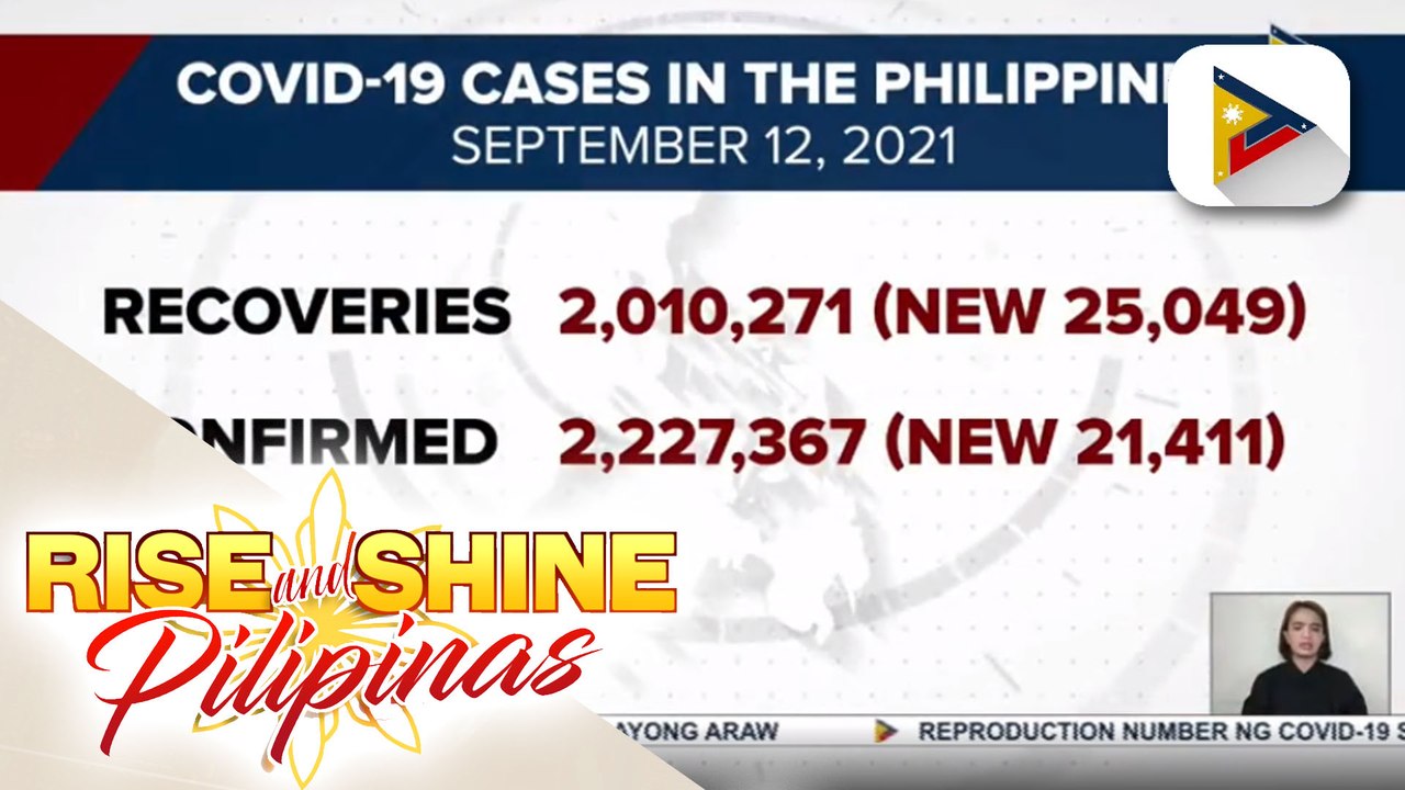 Bilang ng gumaling sa COVID-19 sa bansa, pumalo na sa higit 2 million