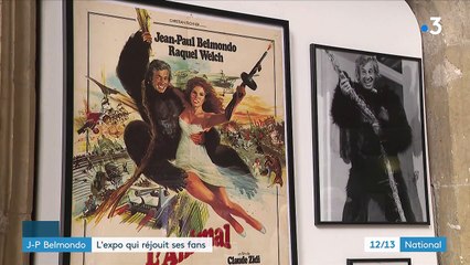Lille : une exposition consacrée à Jean-Paul Belmondo réjouit ses fans