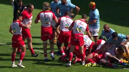 TOP 14 - Essai de Johnny DYER (BO) - USA Perpignan - Biarritz Olympique - J02 - Saison 2021/2022
