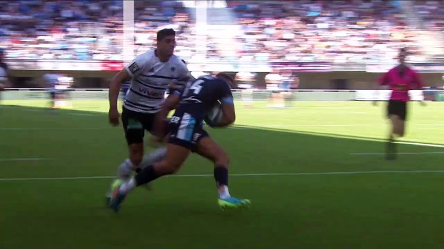 TOP 14 - Essai de Arthur VINCENT (MHR) - Montpellier Hérault Rugby - CA Brive - J02 - Saison 2021/2022