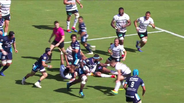 TOP 14 - Essai de Geoffrey DOUMAYROU (MHR) - Montpellier Hérault Rugby - CA Brive - J02 - Saison 2021/2022