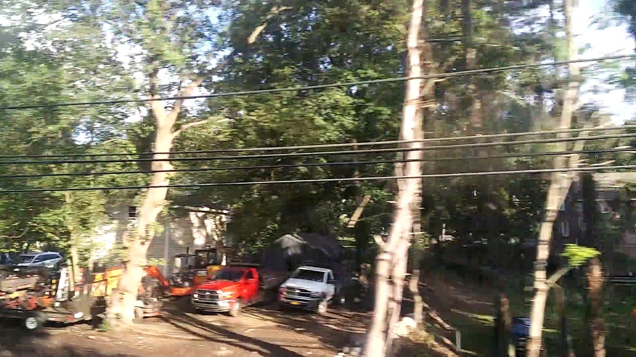 MTA Metro North Train at Bedford Hills