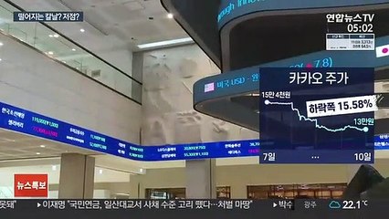 카카오 공매도 폭탄…'줍줍' 나선 개미들
