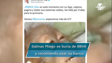 Fallan la app y cajeros de BBVA y los usuarios hacen memes