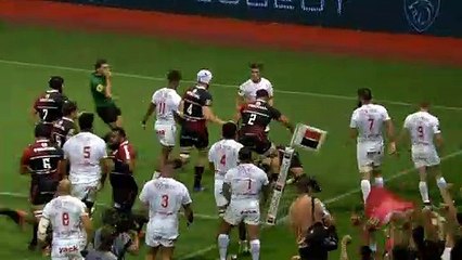 TOP 14 - Essai de Selevasio TOLOFUA (ST) - Stade Toulousain - RC Toulon - J02 - Saison 2021/2022