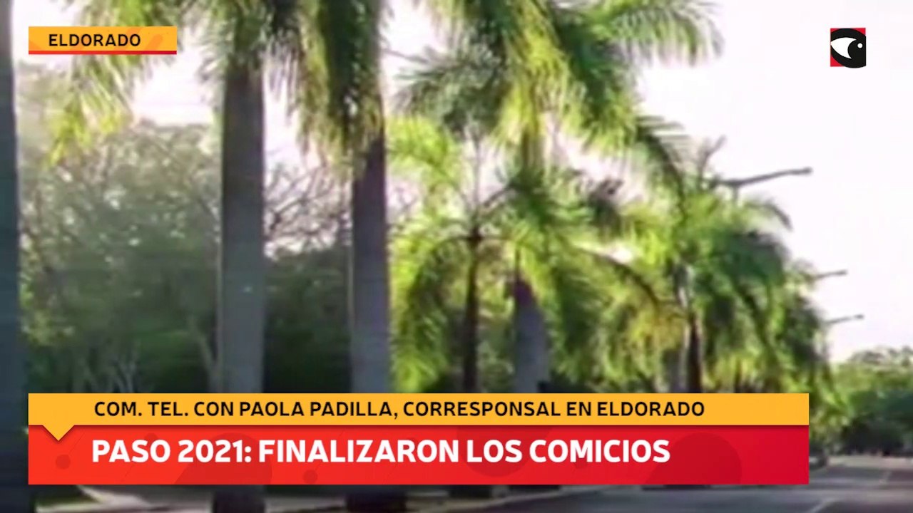 Paso 2021: finalizaron los comicios