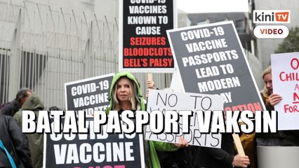 England batalkan rancangan laksana pasport vaksin