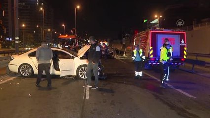 Meydana gelen trafik kazasında 5 kişi yaralandı