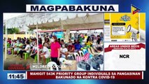 Mahigit 543-K priority group individuals sa Pangasinan, bakunado na kontra COVID-19