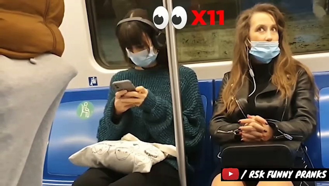 New Prank Video 2021 Subway Prank Video  Best Funny Prank In Train Way  By RSK Funny Pranks