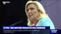 La rentrée de Marine Le Pen parasitée par les ambitions d'Éric Zemmour