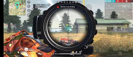 Free fire op gameplay| B2k and roukff