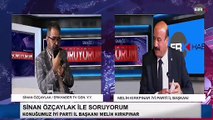 Erzurum Büyükşehir Belediye Başkanı Mehmet Sekmen, İyi Parti Erzurum İl Başkanı'na canlı yayında 