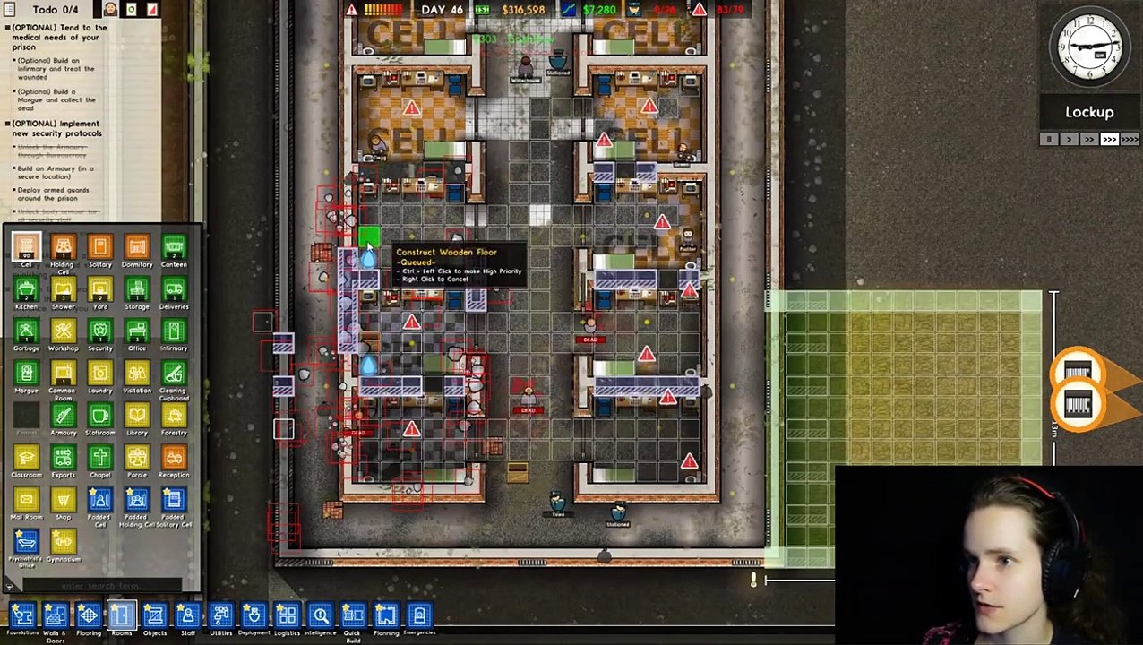 Clean up after the Riot!  - Let’s Play – Prison...